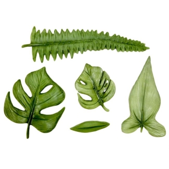 Silikonform - Tropische Blätter